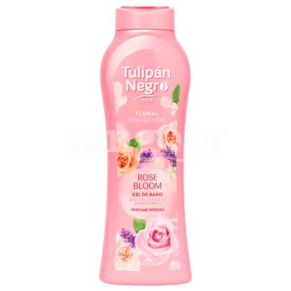 TULIPAN NEGRO GEL DOUCHE 650ML ROSE BLOOM Prix Tunisie
