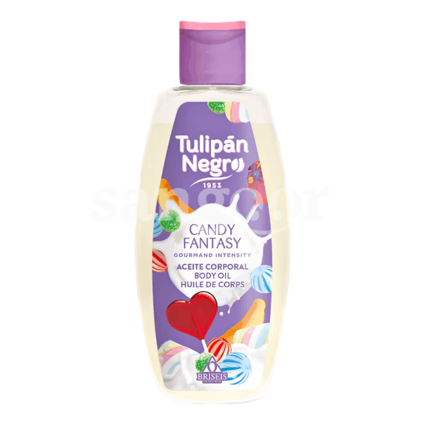 TULIPAN NEGRO HUILE DE CORPS 200ML CANDY FANTASY Prix Tunisie