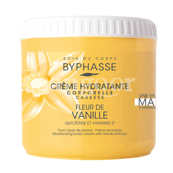 BYPHASSE CREME HYDRATANTE CORPS 500ML VANILLE Prix Tunisie
