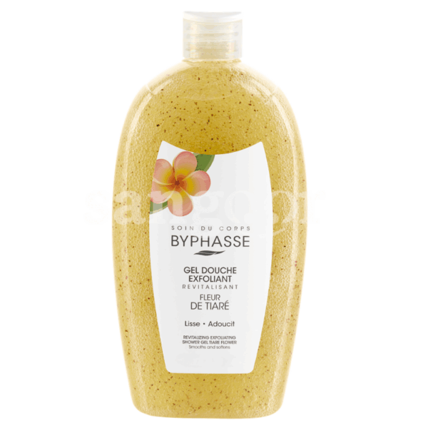 BYPHASSE GEL DOUCHE EXFOLIANT 750ML FLEUR DE TIARE Prix Tunisie