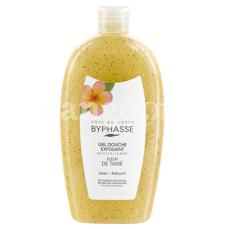 BYPHASSE GEL DOUCHE EXFOLIANT 750ML FLEUR DE TIARE BYPHASSE GEL DOUCHE EXFOLIANT 750ML FLEUR DE TIARE Prix Tunisie