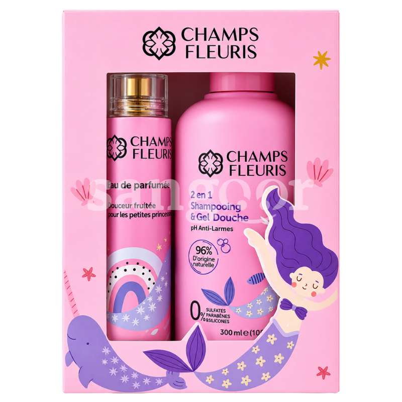CHAMPS FLEURIS COFFRET SHAMPOING 300ML +BRUME 120ML FILLE (2) CHAMPS-FLEURIS-COFFRET-SHAMPOING-300ML-BRUME-120ML-FILLE-2.png Prix Tunisie