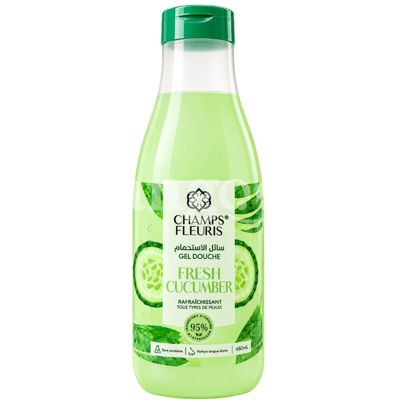 CHAMPS FLEURIS GEL DOUCHE 680ML FRESH CUCUMBER CHAMPS-FLEURIS-GEL-DOUCHE-680ML-FRESH-CUCUMBER.png Prix Tunisie