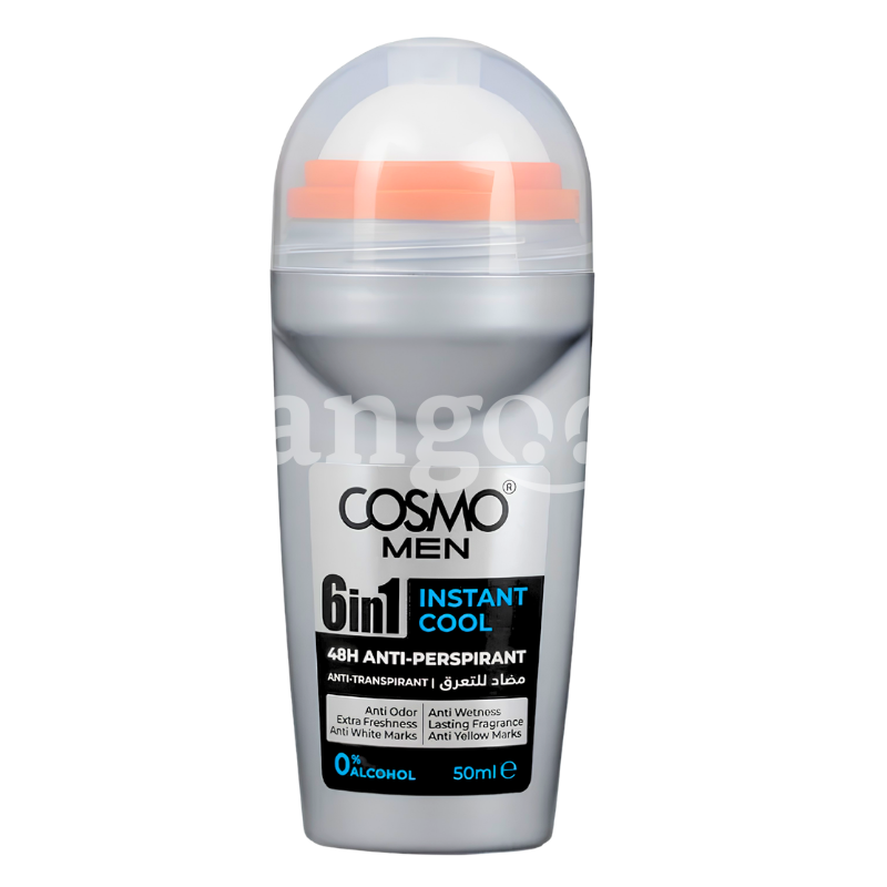 COSMO ROLL ON 50ML MEN 6EN1 INSTANT COOL COSMO ROLL ON 50ML MEN 6EN1 INSTANT COOL Prix Tunisie
