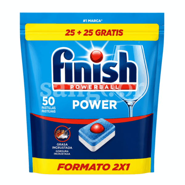 FINISH TABLETTES POWERBALL 25+25 PCS Prix Tunisie