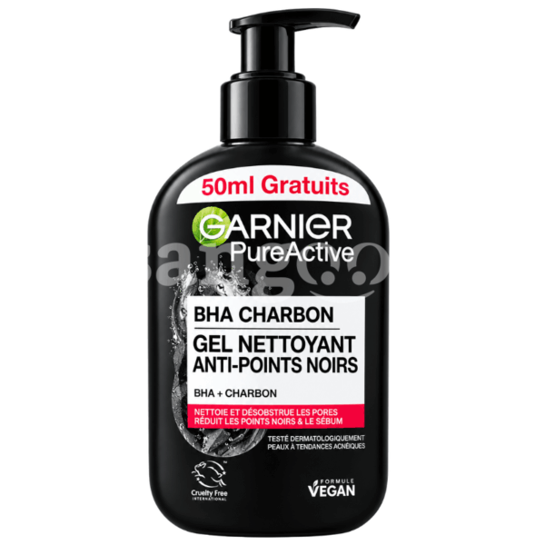 GARNIER GEL NETTOYANT 250ML CHARBON Prix Tunisie