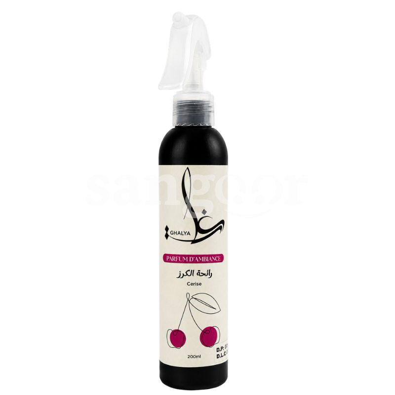 LA MAISON PARAFFINE DESODORISANT GHALYA 200ML CERISE LA MAISON PARAFFINE DESODORISANT GHALYA 200ML CERISE Prix Tunisie