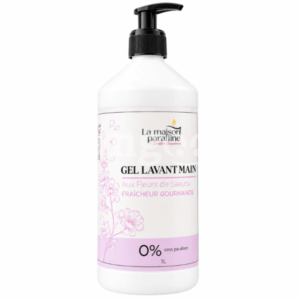 LA MAISON PARAFFINE SAVON LIQUIDE 1L FLEURS DE SAKURA Prix Tunisie