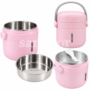 LUNCH BOX STAINLESS STEEL 1L 2605-6 Prix Tunisie
