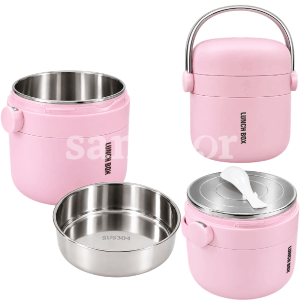 LUNCH BOX STAINLESS STEEL 1L 2605-6 Prix Tunisie