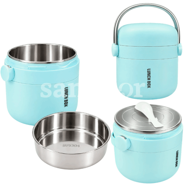 LUNCH BOX STAINLESS STEEL 1L 2605-6 Prix Tunisie