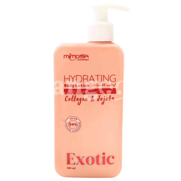 MIMOSA BODY LOTION 300ML EXOTIC Prix Tunisie