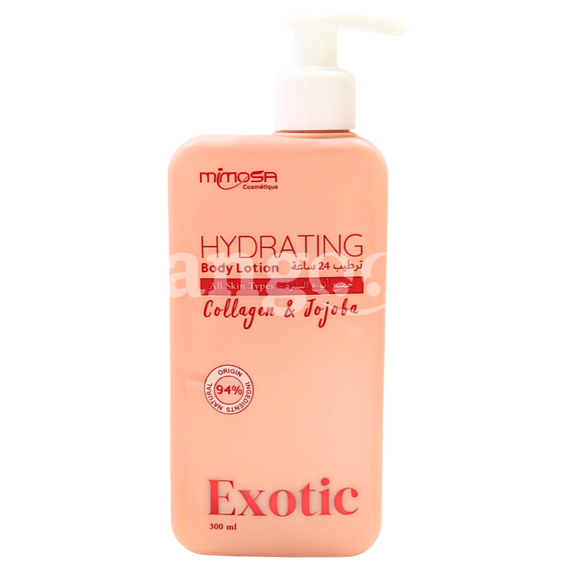 MIMOSA BODY LOTION 300ML EXOTIC MIMOSA BODY LOTION 300ML EXOTIC Prix Tunisie