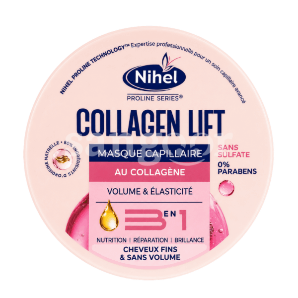 NIHEL MASQUE 300ML SANS SULFATE COLLAGEN LIFT Prix Tunisie
