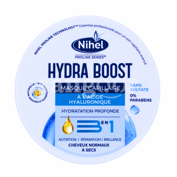 NIHEL MASQUE 300ML SANS SULFATE HYDRA BOOST Prix Tunisie
