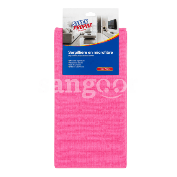 SERPILLIERE MICROFIBRE 50X70CM Prix Tunisie
