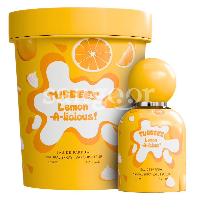 TUBBEES EAU DE PARFUM 50ML LEMON A LICIOUS TUBBEES EAU DE PARFUM 50ML LEMON A LICIOUS Prix Tunisie