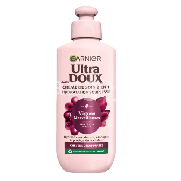 ULTRA DOUX CREME DE SOIN 200ML VIGNES MERVEILLEUSES Prix Tunisie