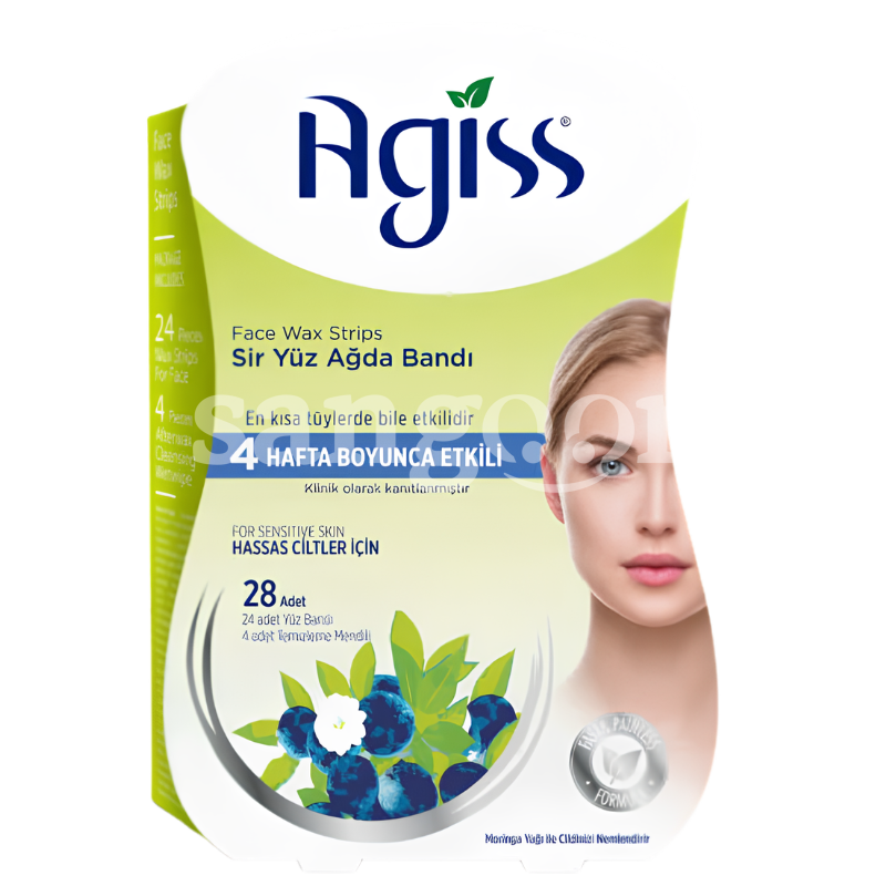 AGISS BANDE CIRE 28PCS PEAU SENSIBLE AGISS BANDE CIRE 28PCS PEAU SENSIBLE Prix Tunisie