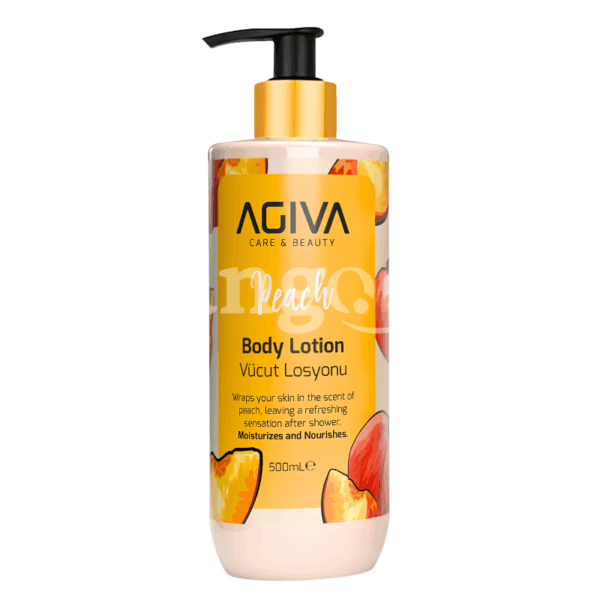 AGIVA LAIT DE CORPS 500ML PEACH Prix Tunisie