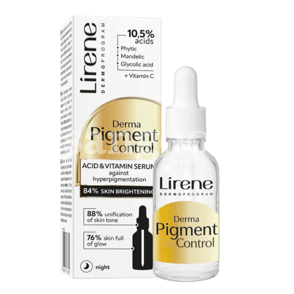 LIRENE SERUM VISAGE 30ML DERMA PIGMENT Prix Tunisie
