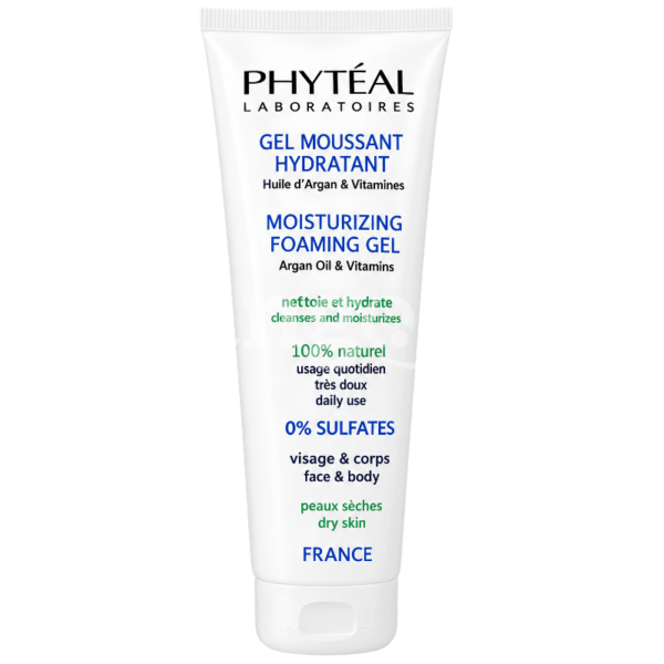 PHYTEAL GEL MOUSSANT 250ML HYDRATANT Prix Tunisie