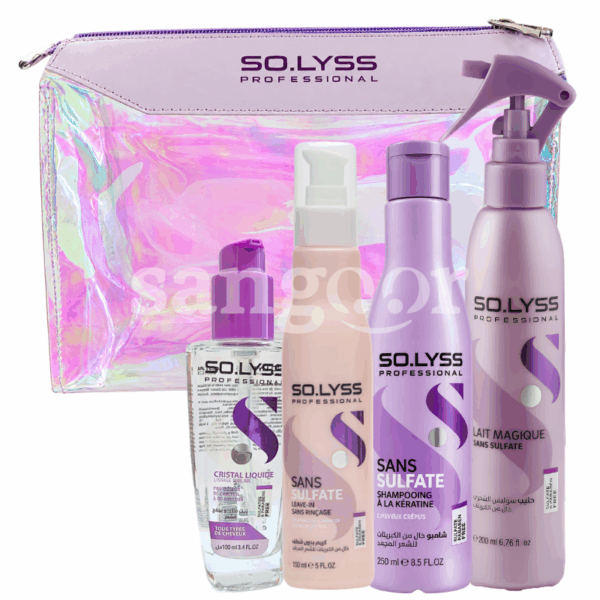 SOLYSS PACK KERATINE 4PCS +TROUSSE Prix Tunisie