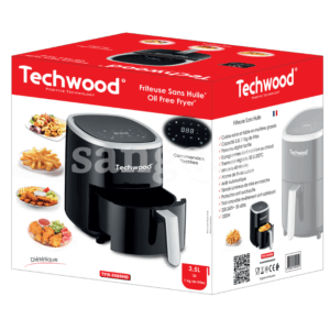 TECHWOOD AIR FRYER 3.5L TFR-3056SHD 1200W Prix Tunisie